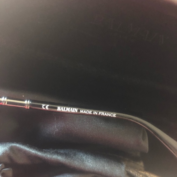 ❌SOLD❌ Balmain sunglasses - NEW, cat eye, black - Picture 5 of 6